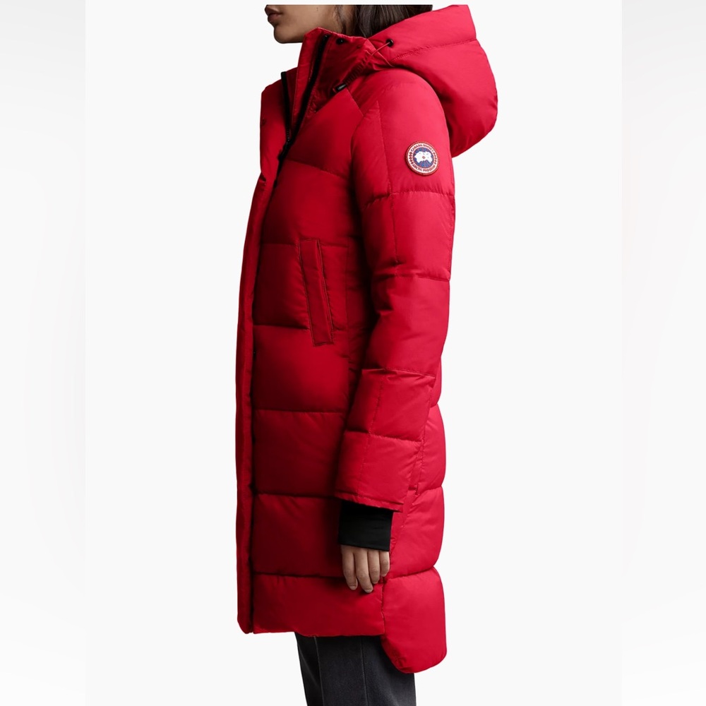 NEW NWT Canada Goose Alliston Coat in Red-Rouge - Picture 2 of 7